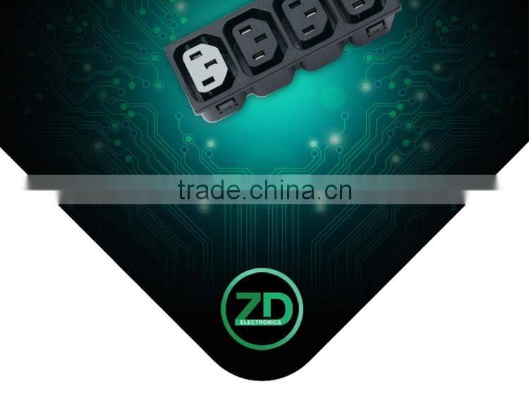 Quatra gangs socket outlet