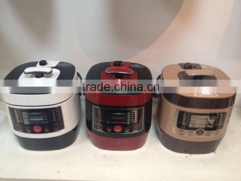 5L Electric Pressure Cooker with attractive Golden color (ZH-A507G)