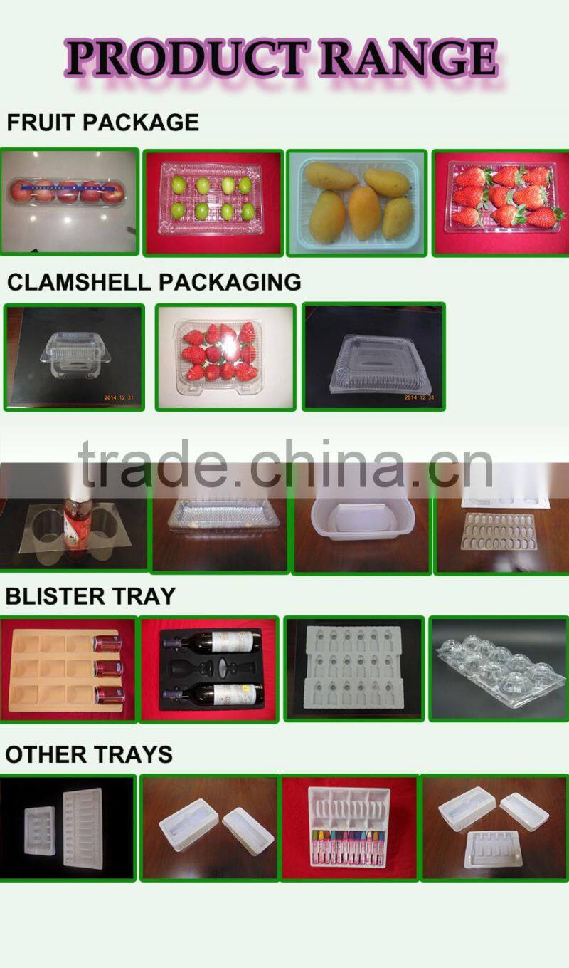 Hot sale blister process chocolate packaging box