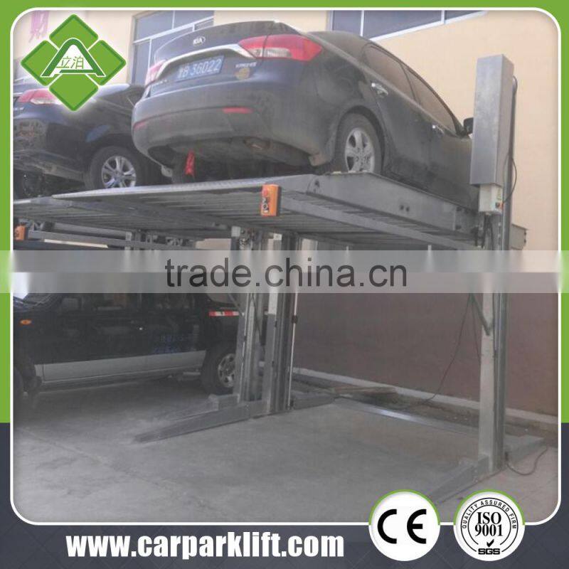 2 level hydraulic car parking lift