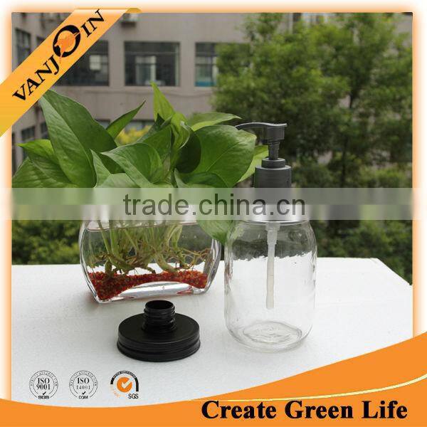 16oz Foaming Soap Dispenser Pump Mason Jar