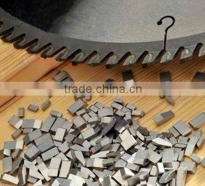 YG6/YG8/K20 Tungsten Carbide Saw Tips for Cutting wood
