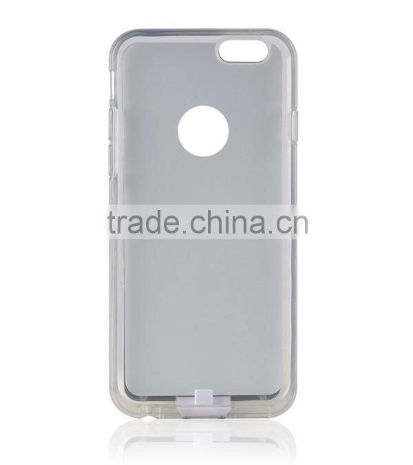 New Qi Wireless Charger Receiver TPU Soft Silicone Wireless Charging Case Cover For iPhone Power Charging Transmitter