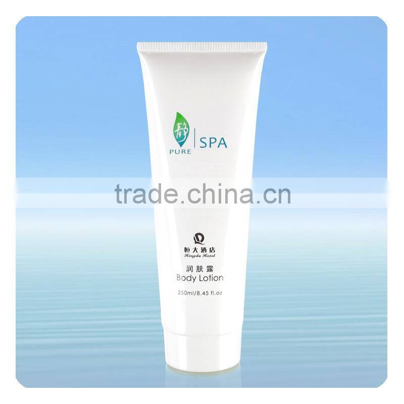 Large White Plastic Body Lotion Packaging Tubes
