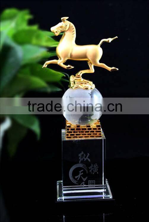 Factory Custom Metal Horse Statue/New metal art