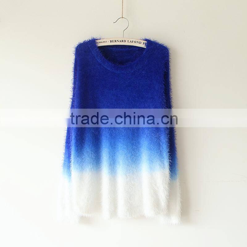 2015 Warm coat sleeve head brief paragraph knitting render unlined upper garment