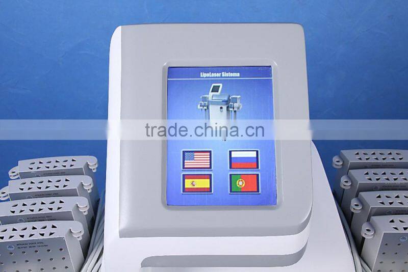 2016 Champion 4 wavelength lipo laser , mitsubishi lipo laser, laser diode lipolysis slimming machine