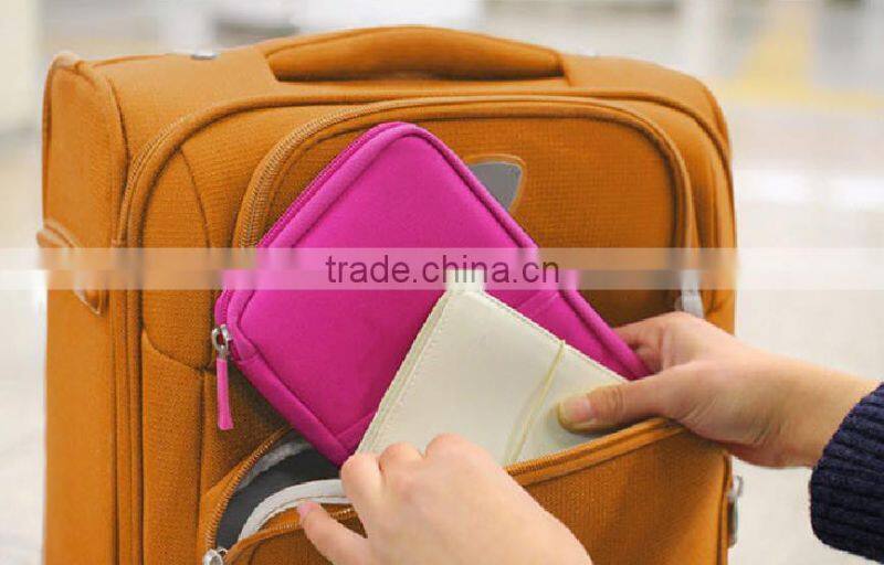 Durable Waterproof Travel Document Wallet Passport Holder Organizer