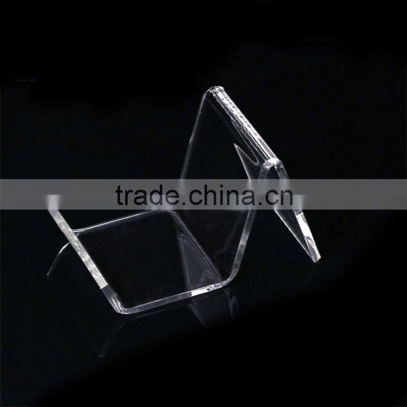 acrylic clear wall mounted shoe storage dispaly racks