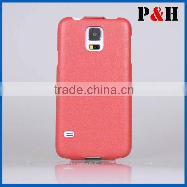 for samsung galaxy s5 Customized smart phone case colorful leather case for samsung galaxy s5