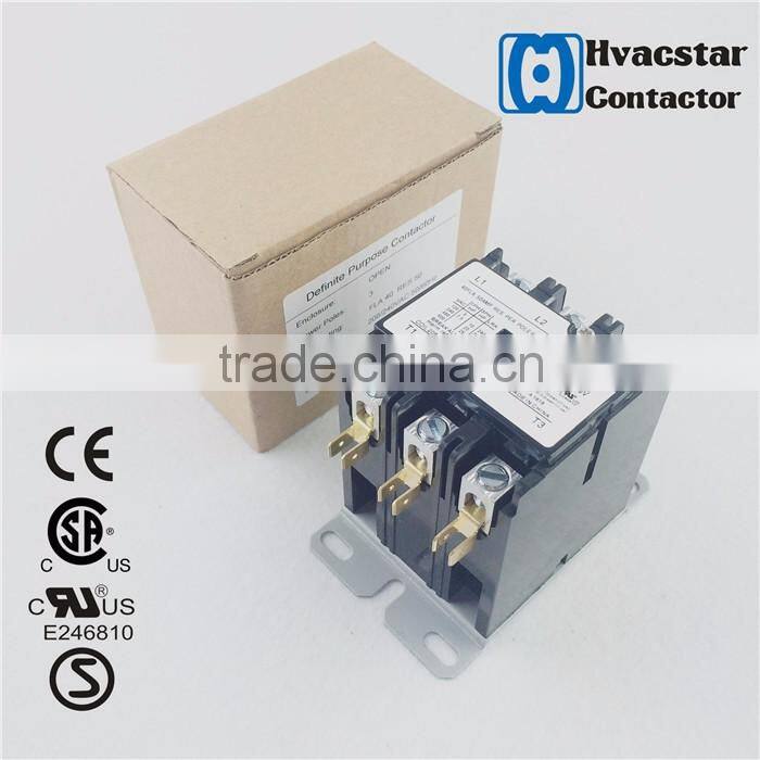aeg contactor air condition parts conditioner contactor 110v cjx9-30/2 120 3 pole contactor ac contactor 240