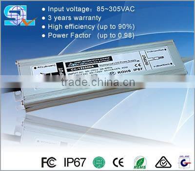 dc output 300ma led driver/0-10v dimming led driver/led tube driver