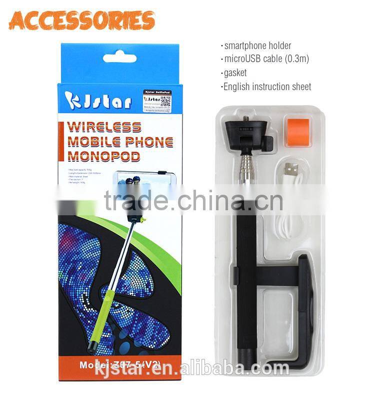 2014 kjstar bluetooth monopod for iphone and sumsung Z07-5
