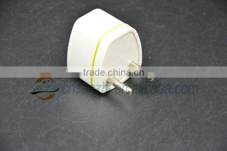 Alibaba Germany 2 Rounded Pin EU Plug Converter for European Plug Converter
