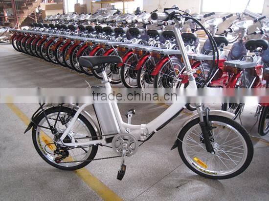 20 inch leisure electric bicycle e-bike for lady (Model LEB360F)
