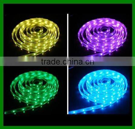 Low voltage 3014 high intensity IP65 waterproof flexible black pcb smd led strip