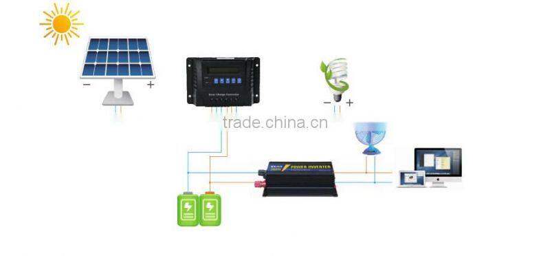 10.8-30VDC to 90-140VAC grid hybrid solar power inverter 500w 1000w