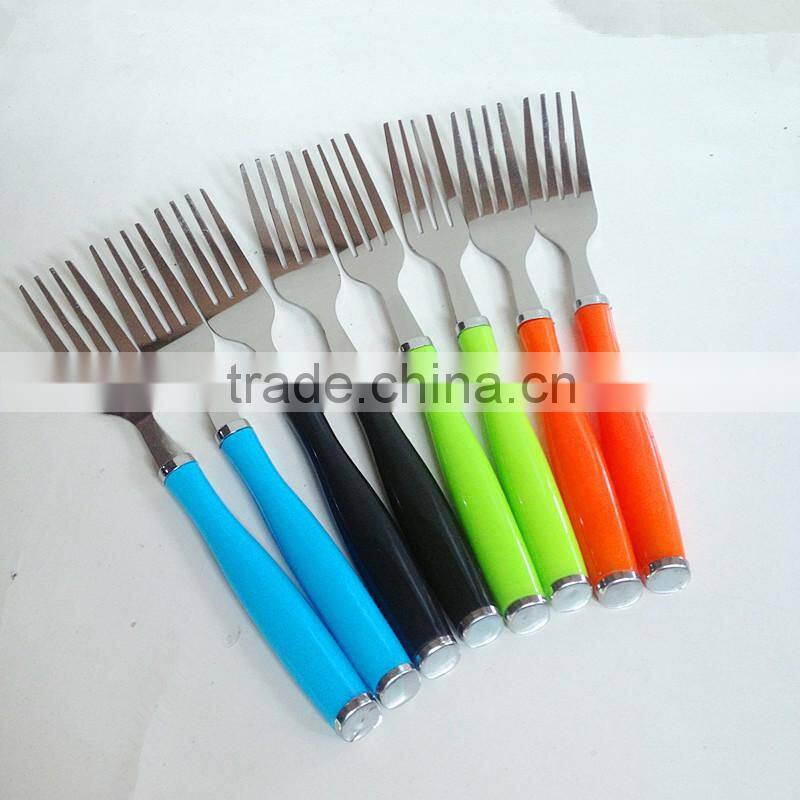 Bulk Packing Stainless Steel Cutlery with Plastic Handle