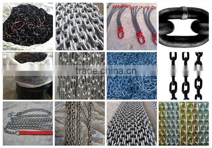NACM90 Standrd Alloy Chain With Clevis Grab Hook, High Test USA Standard Chain with Hooks