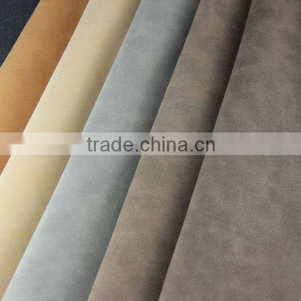 PU artificial fur fabric wholesale faux leather fabric raw leather for sale