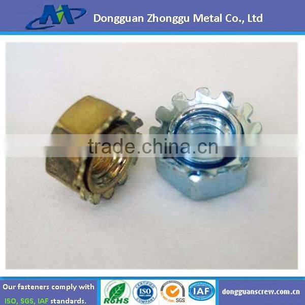 stainless steel flange lock nut