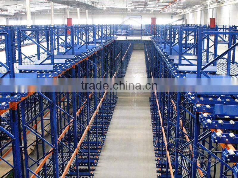 Manufacturer custom warehouse gravity pallet racking