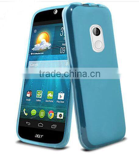for Acer Liquid Z200 transparence tpu case with high quality factory price