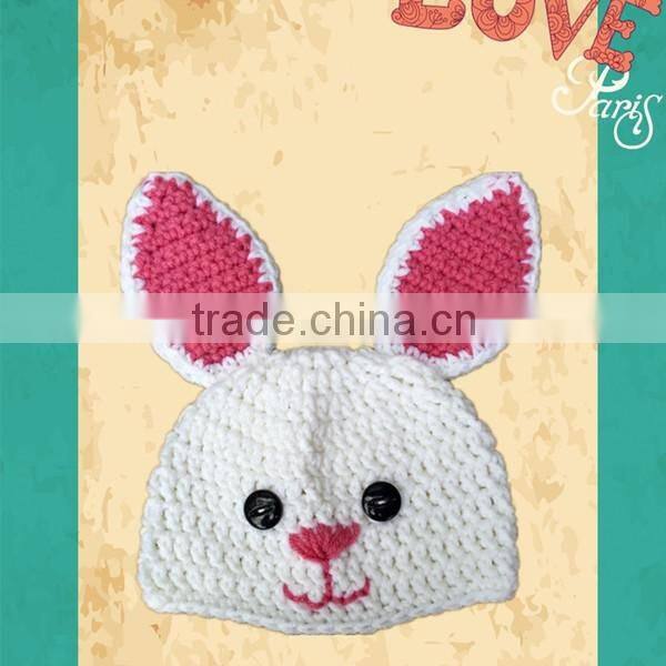 photography Crochet Bunny hat with diaper cover