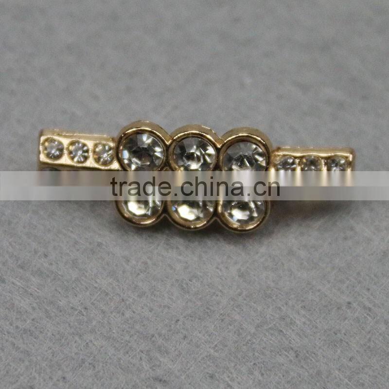 Rhinestone metal decorative shoe clips&metal buckels for dress or bags
