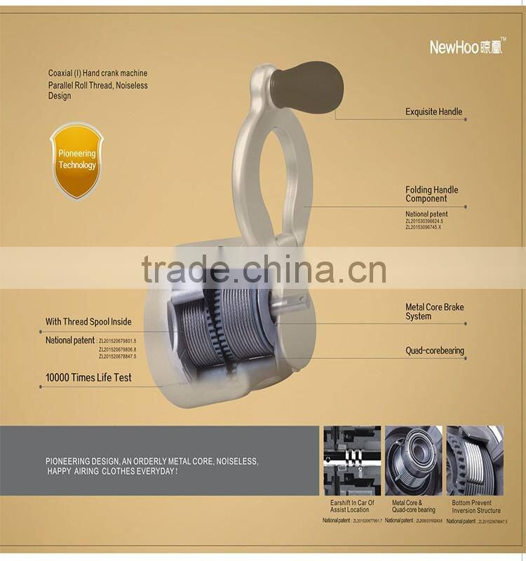 Eco-Friendly Manual Clothes Drying Rack Hanger