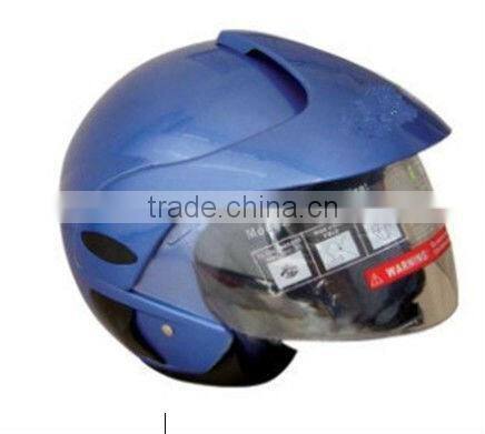 Motorcycle helmet 3/4 Open Face Half Helmet With Full Face shield Visor