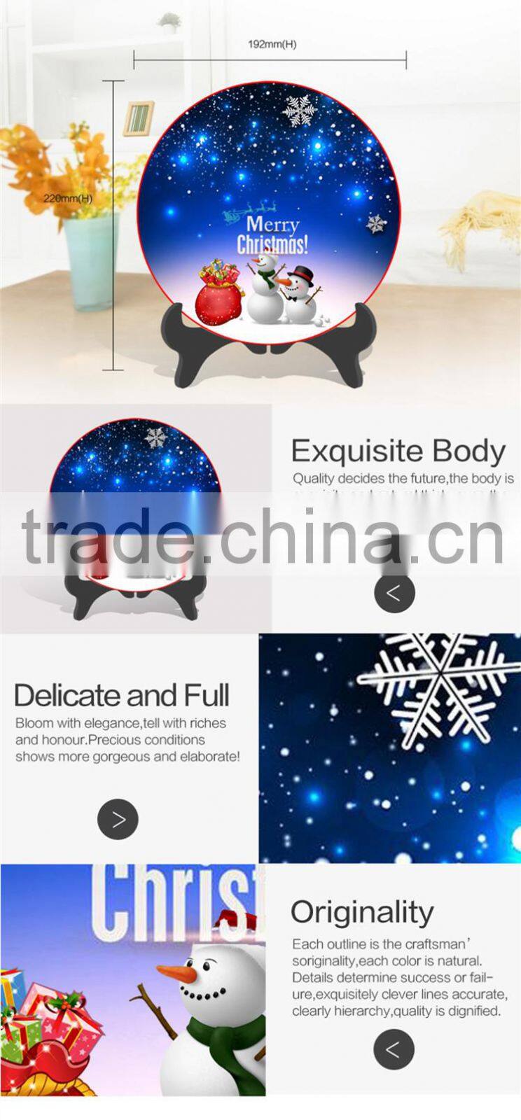 Christmas ornament natural craft supplies dropship