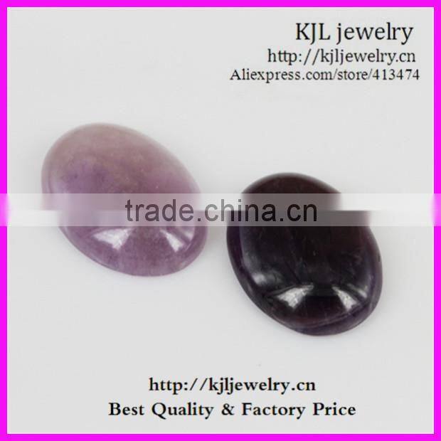 KJL-BD5338 Wholesale Natural flatback egg shape Picture jasper Gemstones lose beads 7X18X25mm