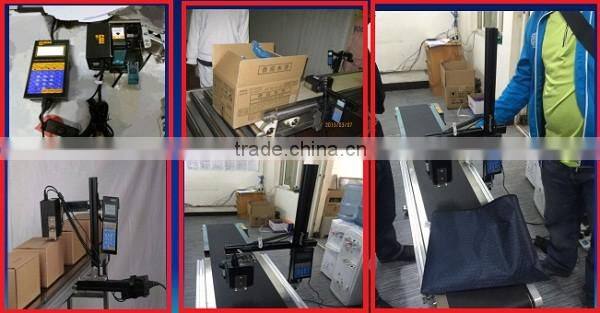 Inkjet plastic bag barcode printer/printing machine