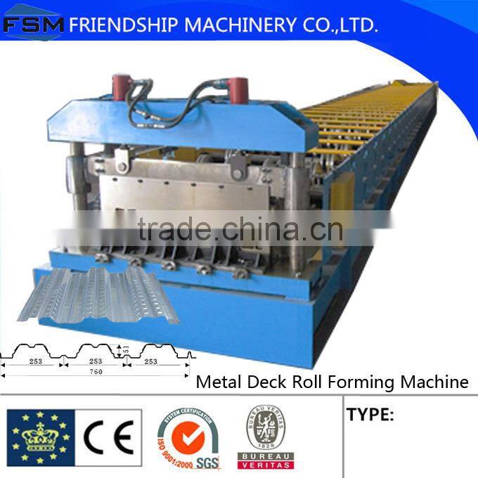 Metal Floor Deck Roll Forming Machine, load-bearing structure in high buildings