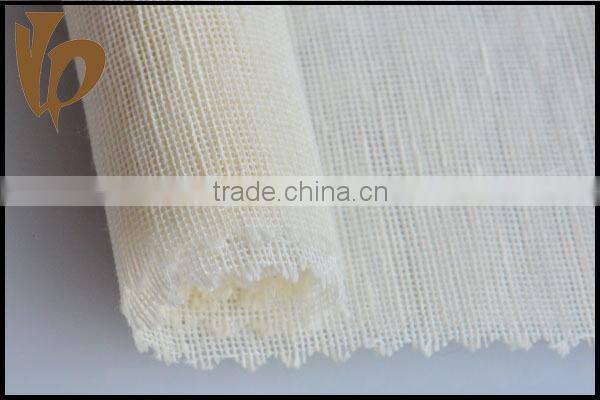 2015 best quality linen polyester fabric for home textile curtain wholesale