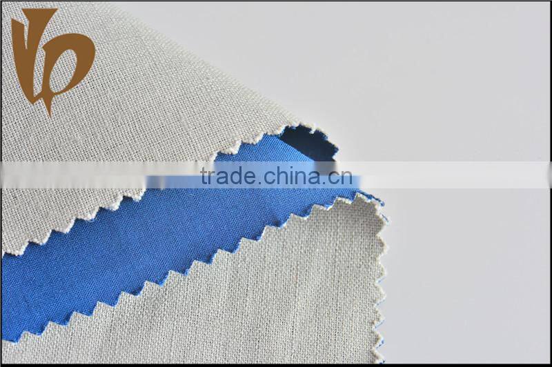 Viscose Linen Cotton Laminated Fabric