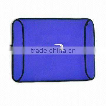 2016 Book Style Neoprene Waterproof Notebook Bag with Velcro Closure for Pad