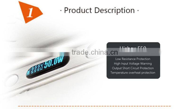 vape mods ecig mods 2016 vapor e cig 50w box mod