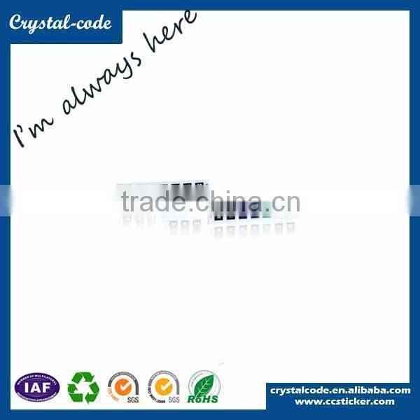 Temperature and color changing sticker label with durable super quality professional maker
