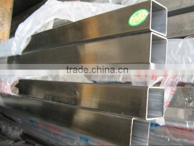 304 316 ERW 600 grit polished stainless square steel pipe for furniture
