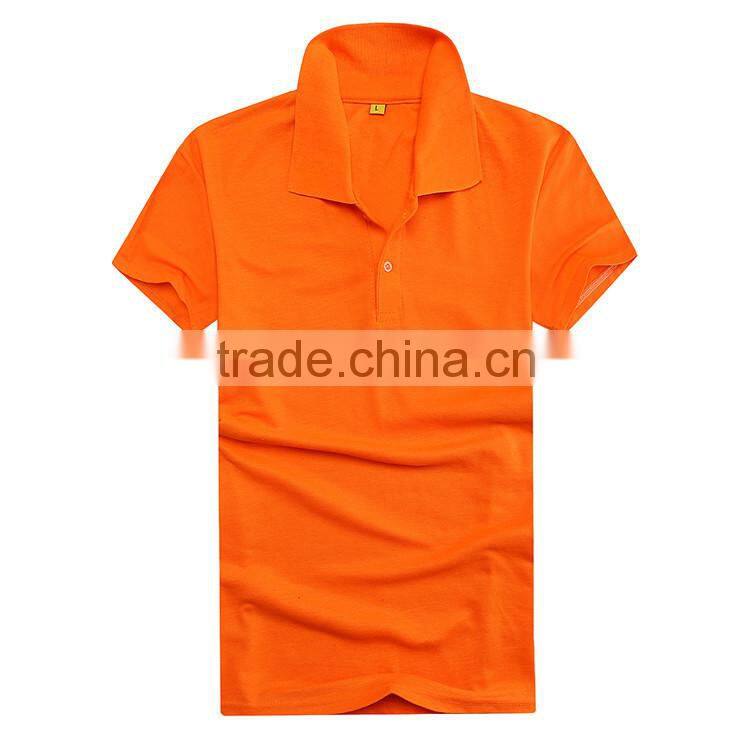 2016 new summer cotton shirt collar short sleeve pique polo t shirt men's fashion plain casual polo shirts