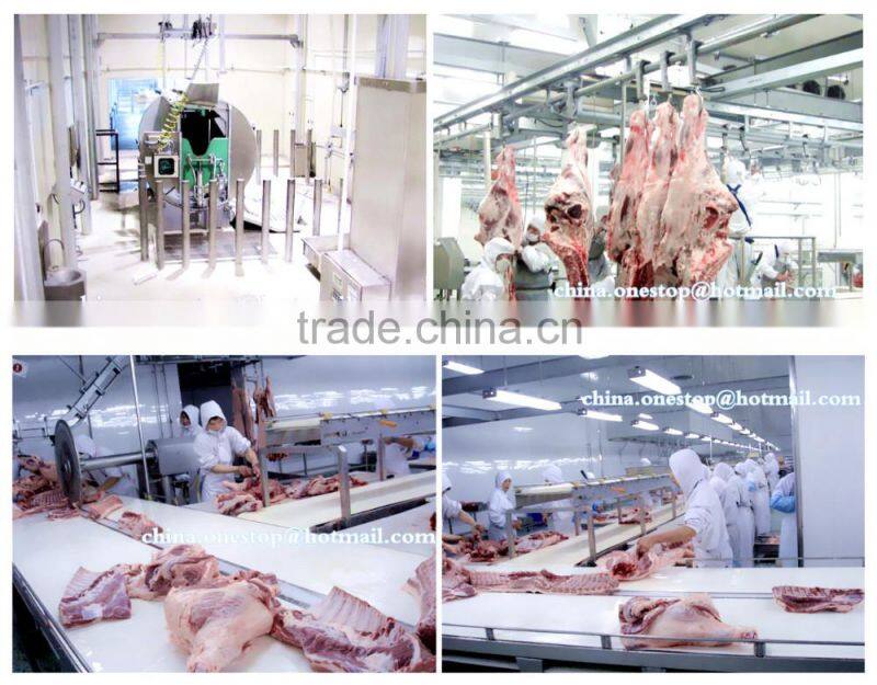 Abattoir Machine Cattle Slaughtering Equipment Halal Slaughterhouse for Cow Goat Sheep