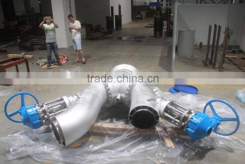 Jacketed vessel bottom reversing valve,Melt Valve,Stainless Steel Valve