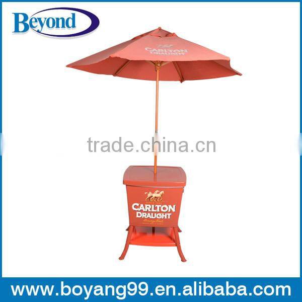 metal ice cooler box