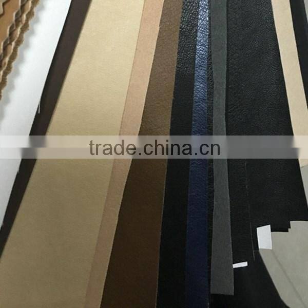 PU leather for shoes insole and lining usage with non-woven backing