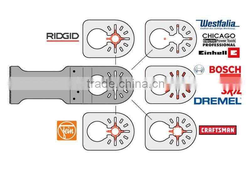 65mm(2-5/8'') E-cut quick change standard oscillating multi tool saw blade for Multimaster power tools