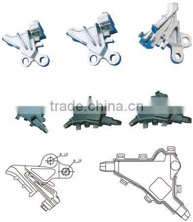 Professional Manufacturer Supply Aluminum Alloy Cable Strain Anchoring Tension Clamp for Transmit Line