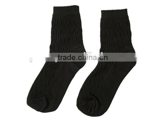 Pink lady's cotton socks