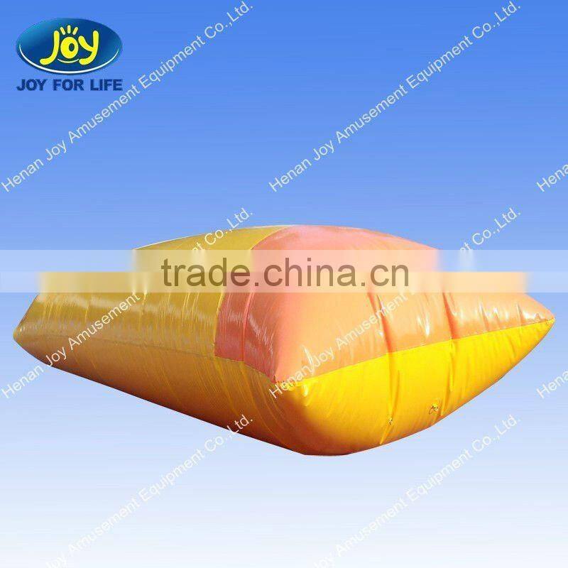 amazing inflatable water jumping bag